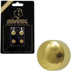 STUDEX Traditional ball studs regular gold